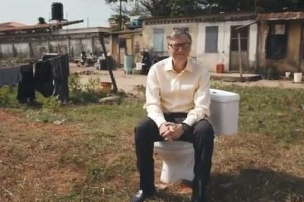 Il wc di Bill Gates